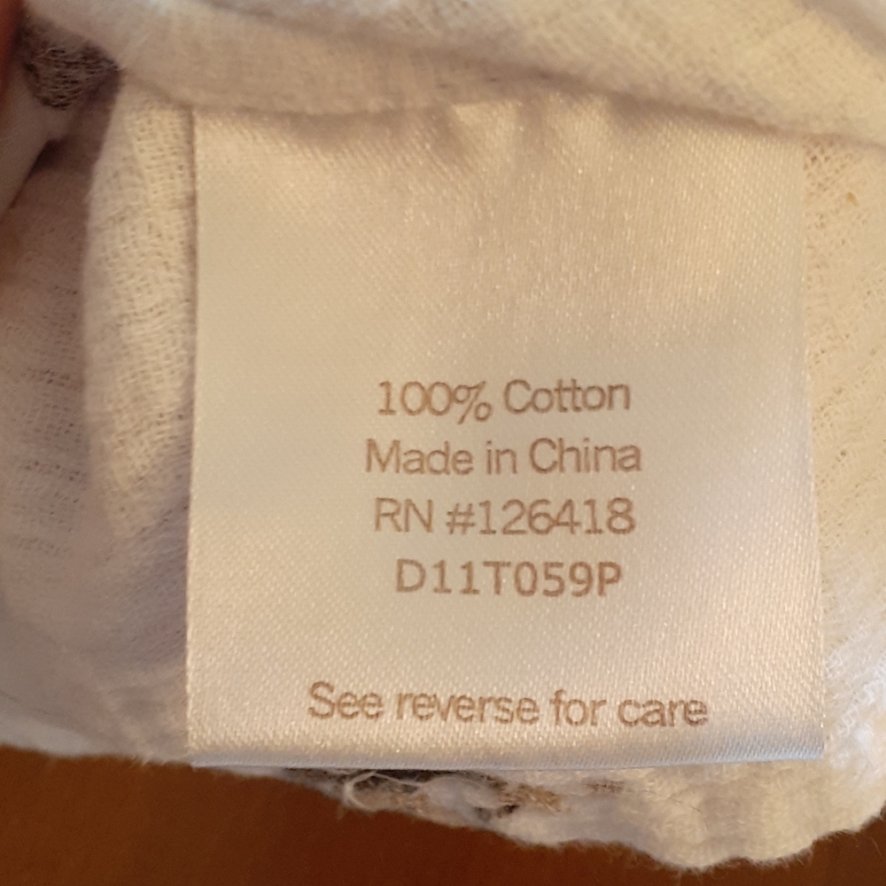 Lot of 3 Muslin Swaddle Blankets,Baby Boy,Blue - Picture 10 of 10